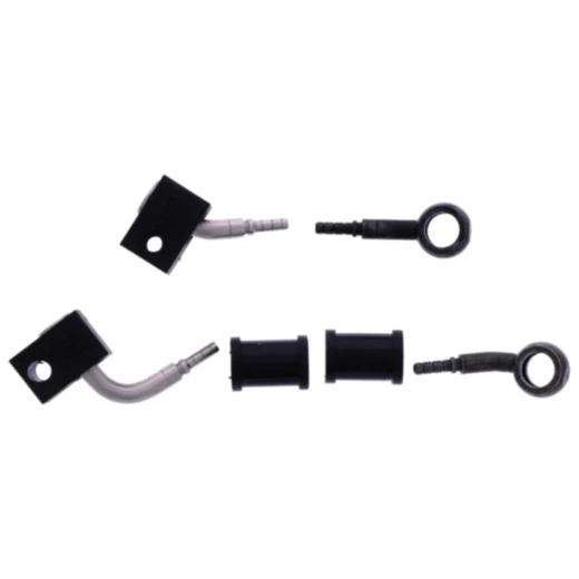 Bremsschlauch Stahlflex Kit Anschluss schwarz 2 - teilig passend für: Honda CBR 7576078