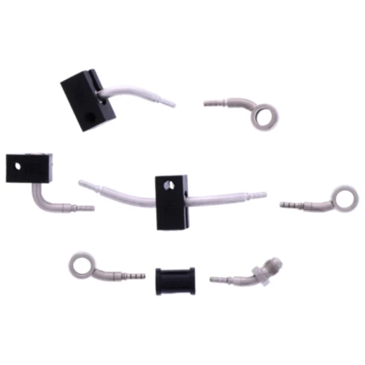 Bremsschlauch Stahlflex Kit Anschluss silber 4 - teilig passend für: Honda CBR 7576079