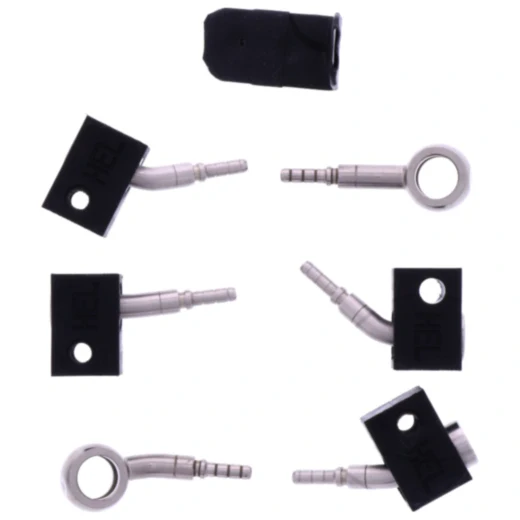 Bremsschlauch Stahlflex Kit Anschluss silber 3 - teilig passend für: Honda CBR 7576080