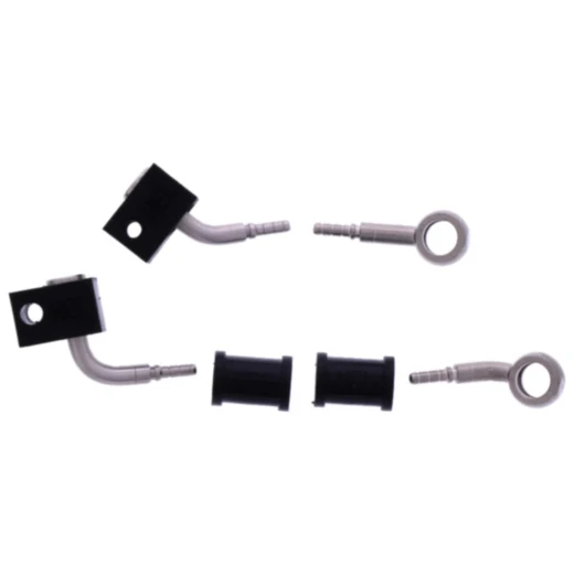 Bremsschlauch Stahlflex Kit Anschluss silber 2 - teilig passend für: Honda CB 7576092