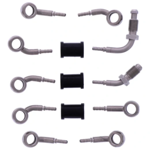 Bremsschlauch Stahlflex Kit für Motorräder 5-teilig