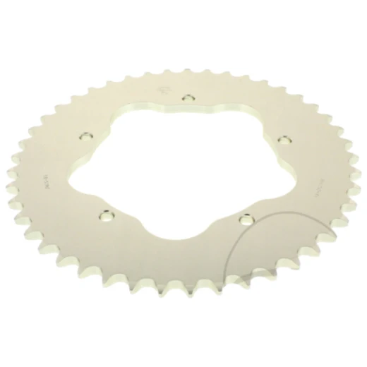 Alu - Kettenrad 45Z Teilung 525 silber für Kettenradträger 7585011 passend für: Ducati Hypermotard, Monster, 916