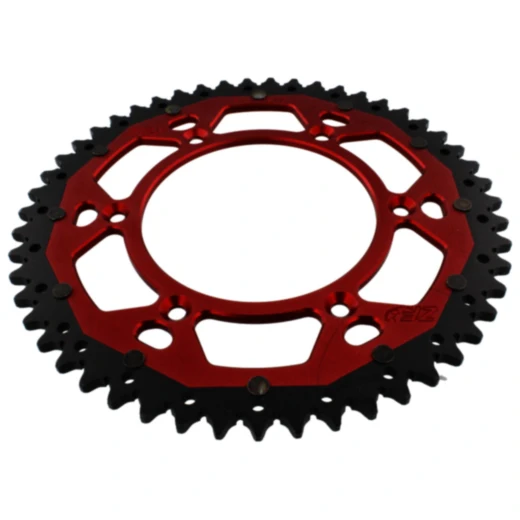 Kettenrad Dual 51Z Teilung 520 rot ZF Alternative: 7582492 passend für: Honda CRF, CR, XR
