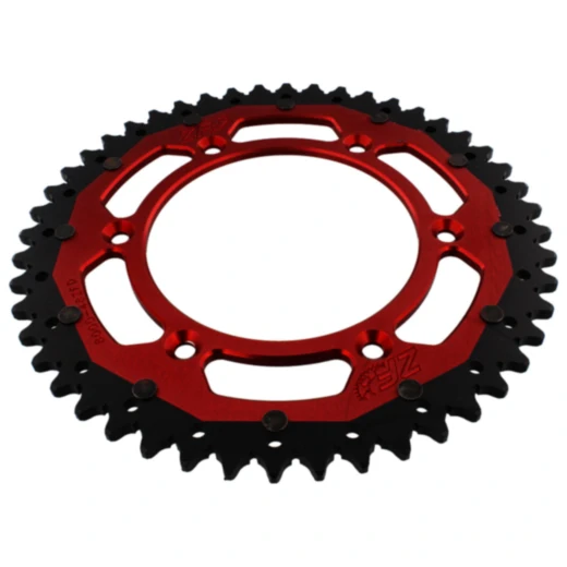 Kettenrad Dual 48Z Teilung 520 rot ZF Innendurchmesser 125 Lochkreis 152 passend für: Beta RR, Xtrainer, RX