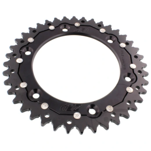 Kettenrad Dual 40Z Teilung 520 schwarz ZF Innendurchmesser 125 Lochkreis 150 passend für: Husqvarna FE, FC, TE