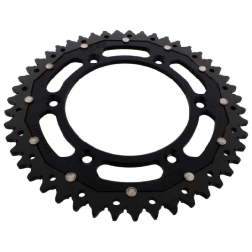 Kettenrad Dual 47Z Teilung 520 schwarz ZF Innendurchmesser 125 Lochkreis 150 passend für: Husqvarna FE, FC, TE