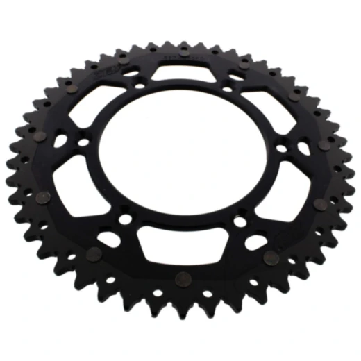 Kettenrad Dual 50Z Teilung 520 schwarz ZF Innendurchmesser 125 Lochkreis 150 passend für: Husqvarna FE, FC, TE