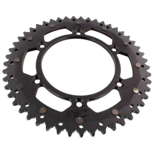 Kettenrad Dual 49Z Teilung 520 schwarz ZF Innendurchmesser 125 Lochkreis 153 passend für: Honda CRF, CR, XR