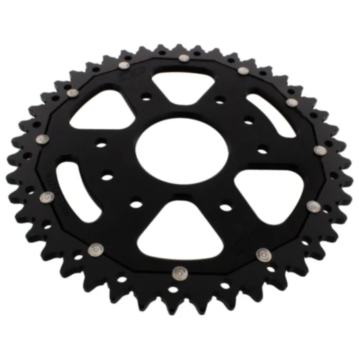 Kettenrad Dual 45Z Teilung 520 schwarz ZF Innendurchmesser 063 Lochkreis 110 passend für: Husqvarna Svartpilen, Vitpilen, SM