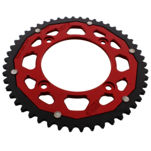 Kettenrad Dual 50Z Teilung 420 rot ZF Innendurchmesser 100 Lochkreis 120 passend für: Beta RR, REV