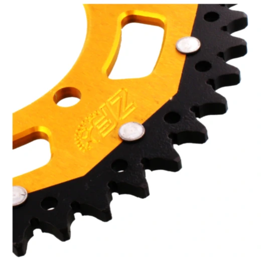 Kettenrad Dual 45Z Teilung 520 gold ZF Innendurchmesser 106 Loc