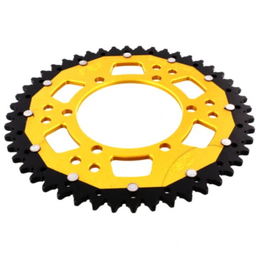 Kettenrad Dual 48Z Teilung 520 gold ZF Innendurchmesser 106 Lochkreis 125 passend für: Triumph Bonneville, Daytona, Street Scrambler