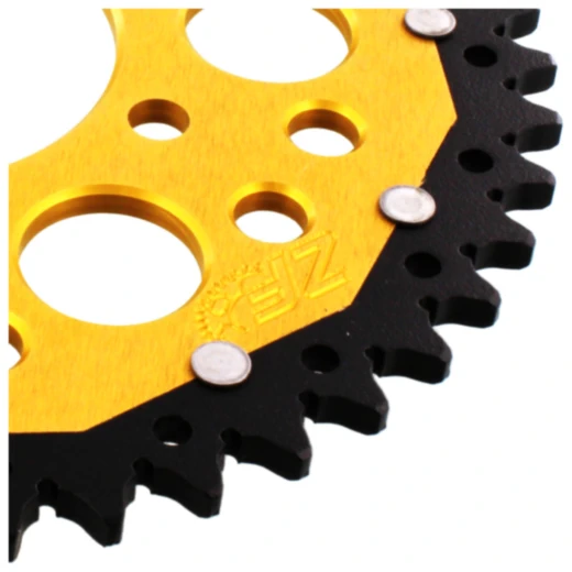 Kettenrad Dual 46Z Teilung 520 gold ZF Innendurchmesser 080 Loc