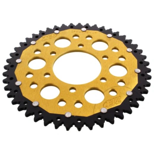 Kettenrad Dual 47Z Teilung 520 gold ZF Alternative: 7582739 passend für: Kawasaki Z, ZX - 6R, KLE