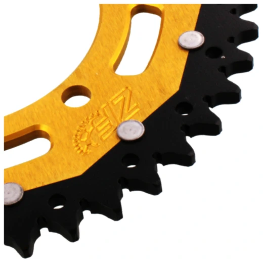 Kettenrad Dual 44Z Teilung 520 gold ZF Innendurchmesser 110 Loc