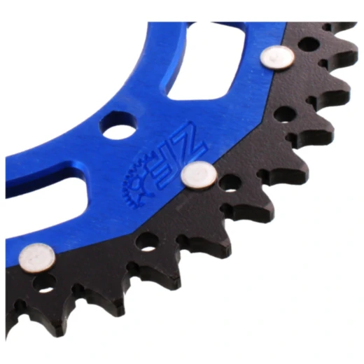 Kettenrad Dual 45Z Teilung 520 blau ZF Innendurchmesser 110 Loc