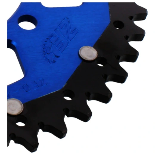 Kettenrad Dual 48Z Teilung 520 blau ZF Innendurchmesser 110 Loc