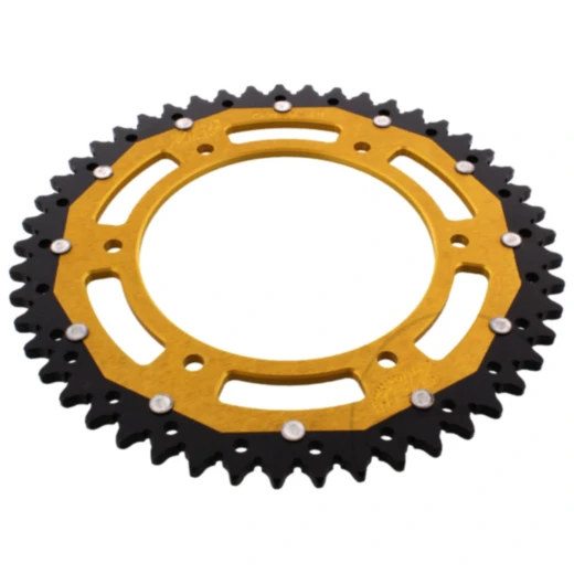 Kettenrad Dual 49Z Teilung 520 gold ZF Innendurchmesser 136 Lochkreis 160 passend für: BMW F 650, G