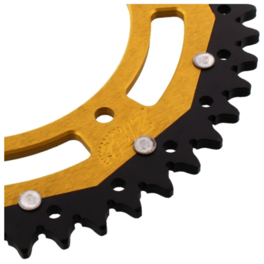 Kettenrad Dual 49Z Teilung 520 gold ZF Innendurchmesser 136 Loc