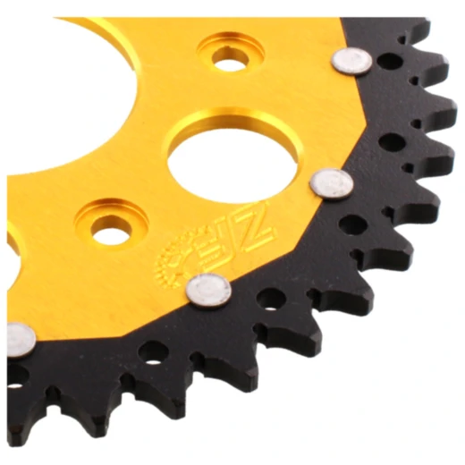 Kettenrad Dual 40Z Teilung 520 gold ZF Innendurchmesser 062 Loc