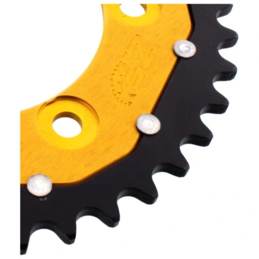 Kettenrad Dual 39Z Teilung 520 gold ZF Innendurchmesser 100 Loc