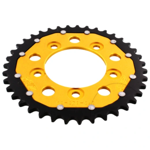 Kettenrad Dual 39Z 520 gold für Motorräder