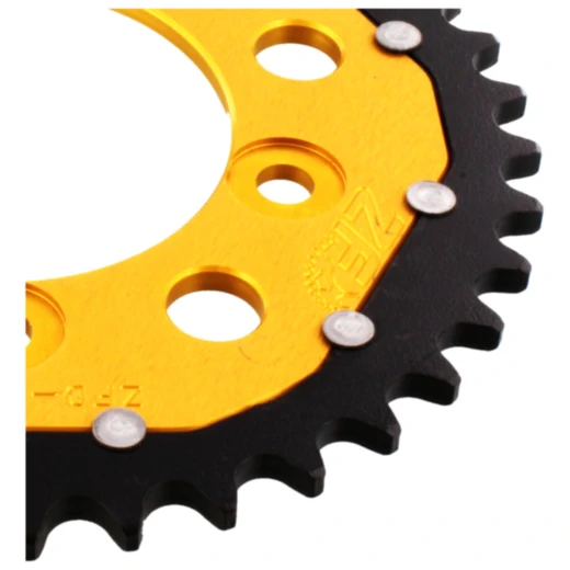 Kettenrad Dual 39Z 520 gold für Motorräder_0