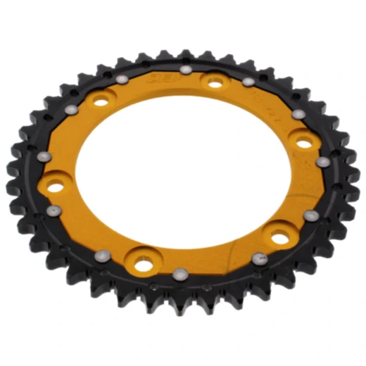 Kettenrad Dual 42Z Teilung 530 gold ZF Innendurchmesser 134 Lochkreis 160 passend für: Honda CBR, VTR