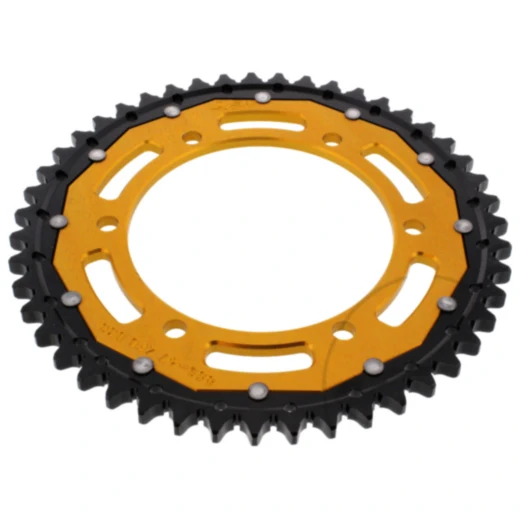 Kettenrad Dual 47Z 530 gold ZF für Motorräder