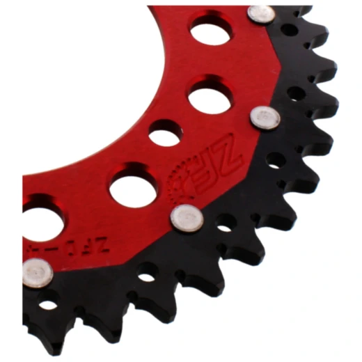 Kettenrad Dual 43Z Teilung 520 rot ZF Innendurchmesser 110 Loch
