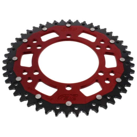 Kettenrad Dual 46Z Teilung 520 rot ZF Innendurchmesser 110 Lochkreis 130 passend für: Kawasaki Ninja, GPZ, Z