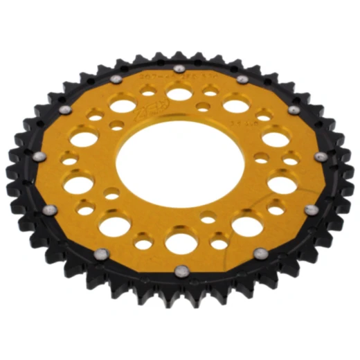 ZF Dual Kettenrad 45Z 525 gold für Motorräder