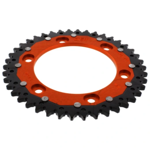 ZF Dual Kettenrad 42Z 525 orange für Straßen und Offroad