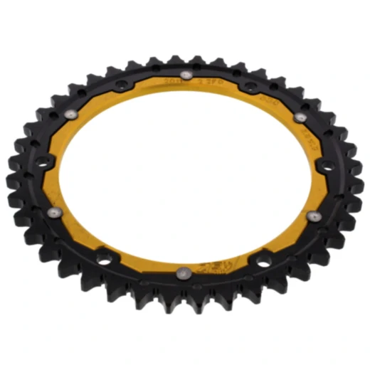 Kettenrad Dual 42Z Teilung 530 gold ZF Innendurchmesser 155 Lochkreis 176 passend für: Triumph Speed Triple, Sprint, Daytona