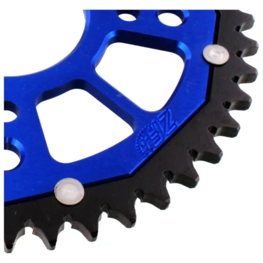 Kettenrad Dual 45Z Teilung 428 blau ZF Innendurchmesser 058 Loc