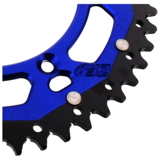 Kettenrad Dual 50Z Teilung 520 blau ZF Innendurchmesser 136 Loc