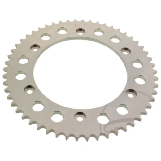 Alu - Kettenrad 54Z Teilung 428 silber Esjot Innendurchmesser 136 Lochkreis 160 passend für: Beta Alp
