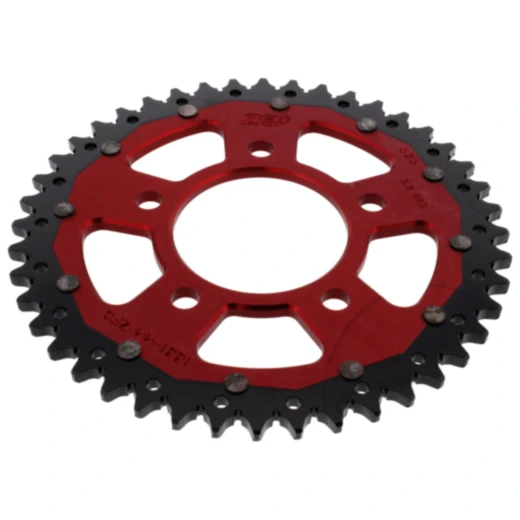 Kettenrad Dual 44Z Teilung 525 rot ZF Innendurchmesser 080 Lochkreis 110 passend für: Honda CRF