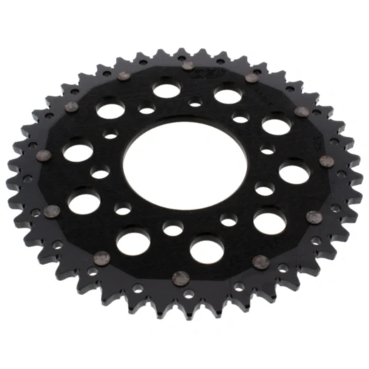 Kettenrad Dual 44Z Teilung 525 schwarz ZF Innendurchmesser 080 Lochkreis 110 passend für: Honda CB, VT, XRV