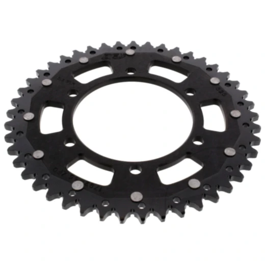 Kettenrad Dual 45Z Teilung 525 schwarz ZF Innendurchmesser 120 Lochkreis 140 passend für: Triumph Bonneville, Thruxton, Scrambler