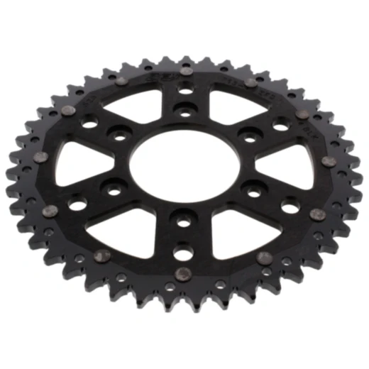 Kettenrad Dual 45Z Teilung 525 schwarz ZF Innendurchmesser 073 Lochkreis 103 passend für: Ducati Multistrada, Desert X, Desert X Rally