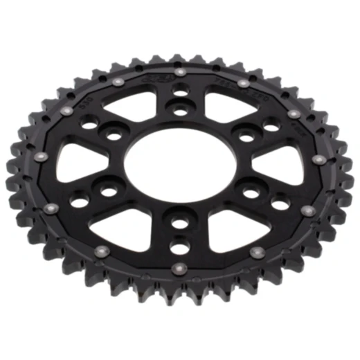 Kettenrad Dual 43Z Teilung 530 schwarz ZF Innendurchmesser 073 Lochkreis 103 passend für: Ducati Multistrada