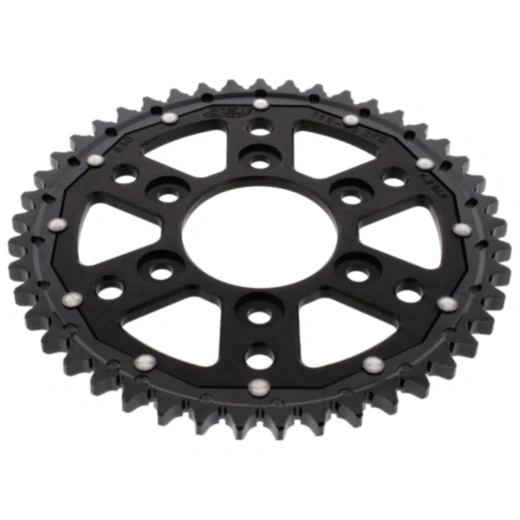 Kettenrad Dual 45Z Teilung 530 schwarz ZF Innendurchmesser 073 Lochkreis 103 passend für: Ducati Multistrada