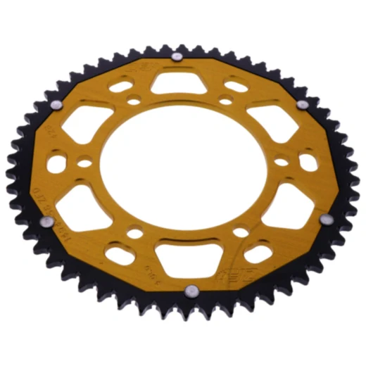 Kettenrad Dual 56Z Teilung 428 gold ZF Innendurchmesser 110 Lochkreis 130 passend für: Kawasaki Z, Ninja