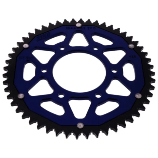 ZF Dual Kettenrad 52Z 428 blau mit Lochkreis 100