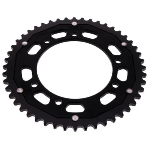 Kettenrad Dual 48Z Teilung 420 schwarz ZF Innendurchmesser 105 Lochkreis 125 passend für: Derbi Senda