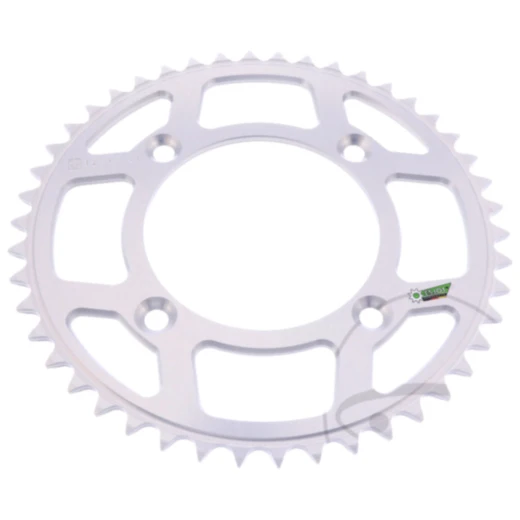 Alu - Kettenrad 46Z Teilung 415 silber Esjot Innendurchmesser 090 Lochkreis 110 passend für: KTM SX, SX - E5, SX - E3