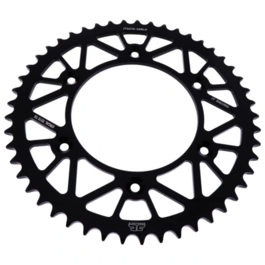 Alu - Kettenrad 49Z Teilung 520 schwarz JT Innendurchmesser 125 Lochkreis 153 passend für: Honda CRF, CR, XR