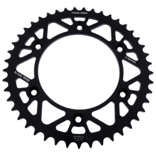 Alu - Kettenrad 45Z Teilung 520 schwarz JT Innendurchmesser 125 Lochkreis 153 passend für: Honda CRF, CR, XR