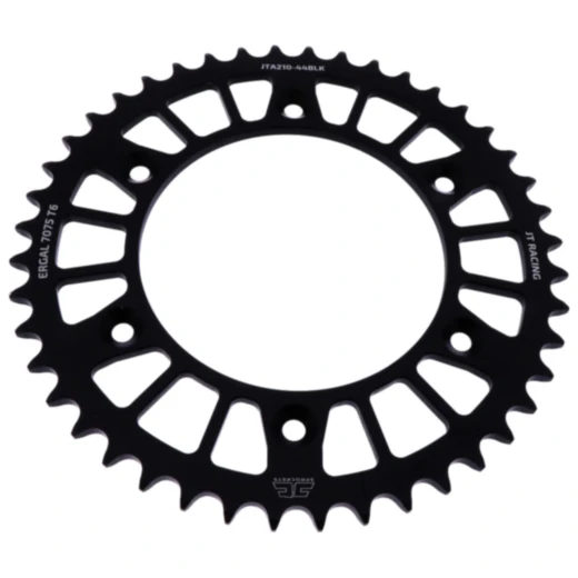 Alu - Kettenrad 44Z Teilung 520 schwarz JT Innendurchmesser 125 Lochkreis 153 passend für: Honda CRF, CR, XR